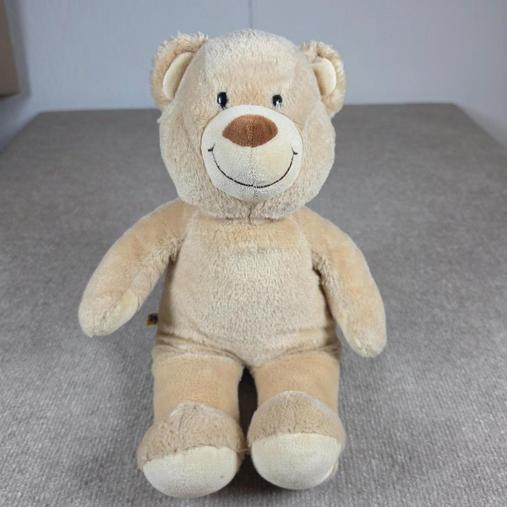 Build-A-Bear Workshop Lil Cub Walnut Tan Brown Stuffed Animal Plush 15 inch